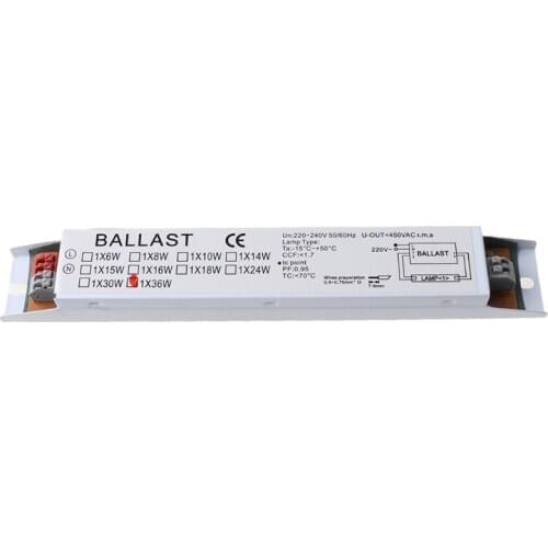 220V AC 36W T8 Electronic Ballast Fluorescent Lamp Bulb Ballasts