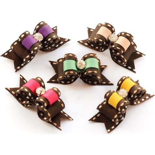 Armi store Handmade Accessories Dog Simplicity In Europe And America Style Ribbon Bow 6021037 Dogs With Bows, Dog Supplies