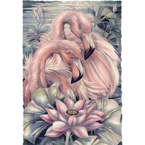 5D DIY Full Round/Square Diamond Painting Birds & Flowers 3D Embroidery Cross Stitch Rhinestone Mosaic Home Decor Gift Y148