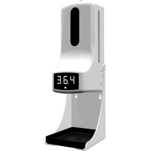 Automatic Induction Soap Dispenser Wall-mounted Thermometer Disinfection Spray Touchless Hand Sanitizer Non-Touch Hand 896B