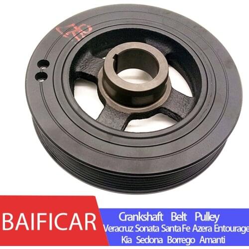 Baificar Brand Genuine Crankshaft Belt Pulley 23124-3C201 For Hyundai Veracruz Sonata Santa Fe Azera Kia Sedona Borrego Amanti