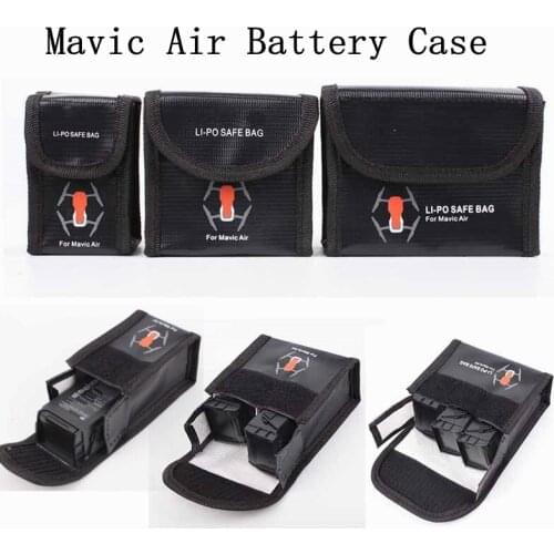 MAVIC AIR Battery Bag Case Battery Protective Case Storage Bag LiPo Explosion-proof Safe Bag For DJI Mavic Air Drone Accessories