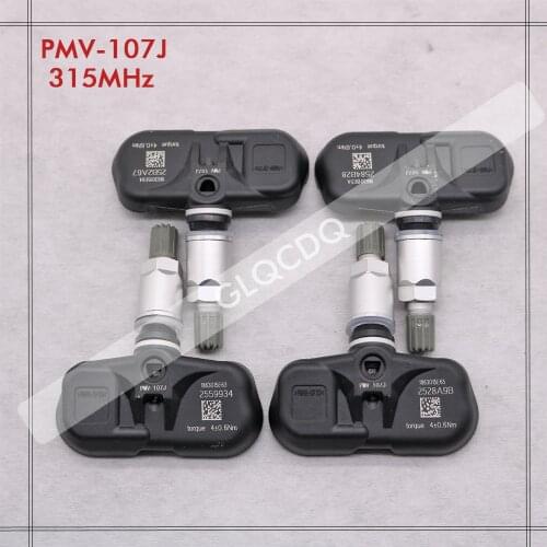 FOR 2007-2015 TOYOTA RAV4 TPMS LEXUS 315MHz TIRE PRESSURE SENSOR 42607-33021 42607-33011 42607-06011 PMV-107J