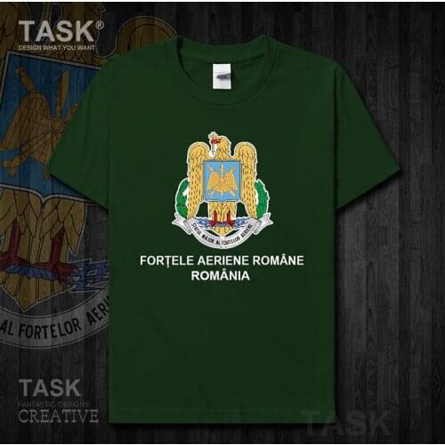 Air Force Romania Romanian ROU RO Short sleeve mens t shirt new Tops summer Fashion casual jerseys Army Tactical Military 01
