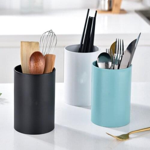 Kitchen Utensils Stainless Steel Chopsticks Cage Multi-Function Fork Spoon Cutlery Drain Containers Tableware Stand Storage Rack