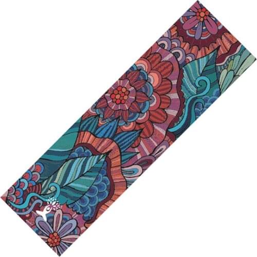 New Non-slip Yoga Blanket Yoga Mat Cover Towel Gym Fitness Towels Printed Microfiber Sports Travel Quick-drying Cushion Pilates