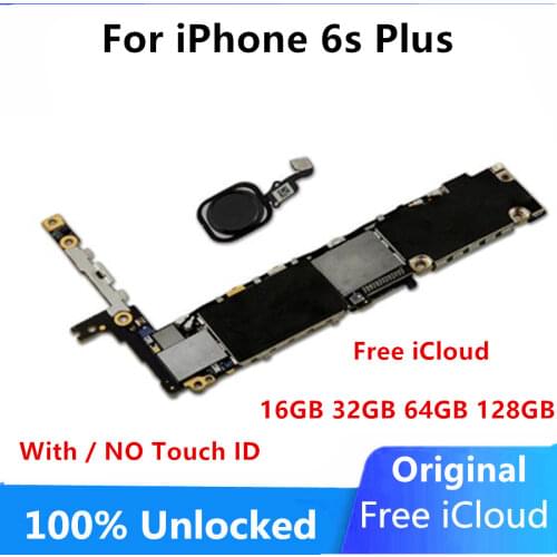 Factory unlocked For iphone 7 Motherboard Origian Mainboard With/NoTouch for iphone 7 Logicboard Support OS Update 4G LLA