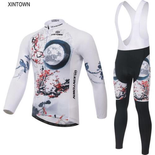 Outdoor Mountain Bike Cycling Clothing Roupa Ciclismo/Long Sleeve Autumn Bicycle Clothes Cycling Jersey sets/Bike Sportwear