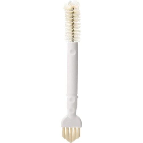 Double-head Cleaning Brush White Color Cup Brush Multifunctional Kitchen Cleaner Brush For Family Washing Brushes Tools