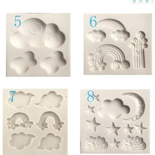 Cake Silicone Mold, Sugar DIY Clay Modeling Tools hj90