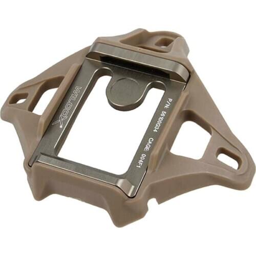 Tactical Airsoft AF MK Series Helmet NVG Mount TMC Wilcox 3 Hole Shroud PN NVG Adapter Base Mount