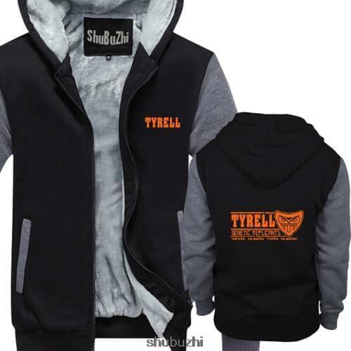 Tyrell Genetic Replicants Inspired by Blade Runner Printed thick hoody warm coat Cotton Humor Men warm coat sbz3341