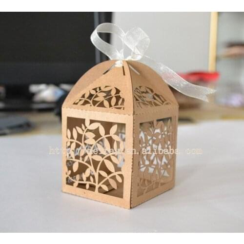 Laser cut green leaves cake decoration, 2015 laser cut wedding decorations