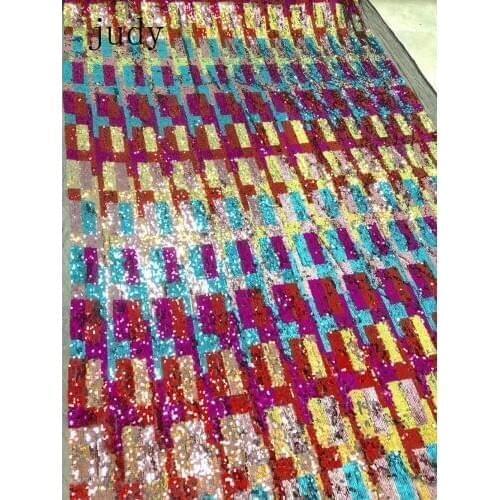 Stock SJ37# 5 colors antique style sequin embroidery Mosaic effect cloth used for wedding dress dress fashion