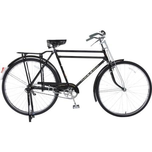 Dual Top Tube Vintage Bike Rear Carrier Overload Vehicle Land Cargo Transpoting Stury Rough Road Rural Country Bike Real Mans