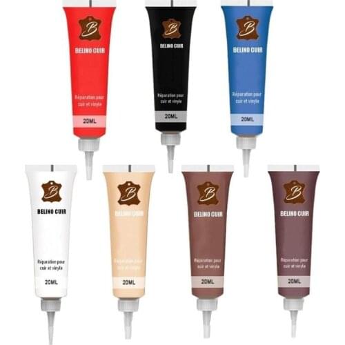 Liquid leather For Cars Advanced Leather Repair Restorer Gelfor Sofa Leather Complementary Repair Refurbishing Cream Paste 20ml