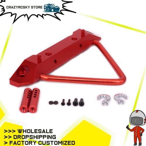 1Pcs Alloy Alumimun Front Bumper Fender For trx4 Rc Car 1/10 Traxxas trx4 trx 4 blazer Crawler 8235 Defender Hopup Parts