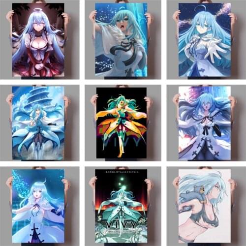5d Diamond Painting Diamond Embroidery Full Cross Stitch Kits Mosaic Kids Room Home Decor Anime Vivy Poster