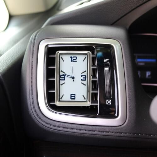 Automobiles Double-sided Sticker Car Decoration Dlock Watch Car Interior Electronic Quartz Watch Car Clock Decor High Quality