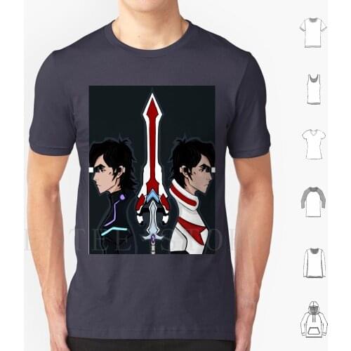 Two Masters T Shirt Diy Big Size 100% Cotton Kieth Kieth Voltron Galra Blade Of Marmora Voltron Dreamworks Netflix Red Lion