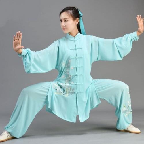 Chinese Taichi Uniform Kungfu Clothing Martial Arts Suit Performance Suits Wushu Costume Kung Fu Outfit Tai Chi Clothing 12428