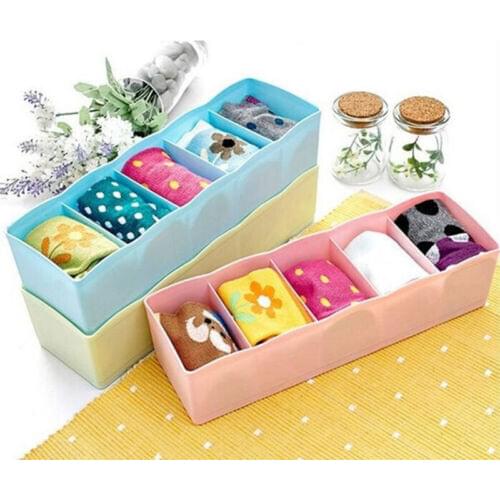 Multi-function Storage Box Clothing Organizer Underwear Socks Bra Ties Desktop Drawer New