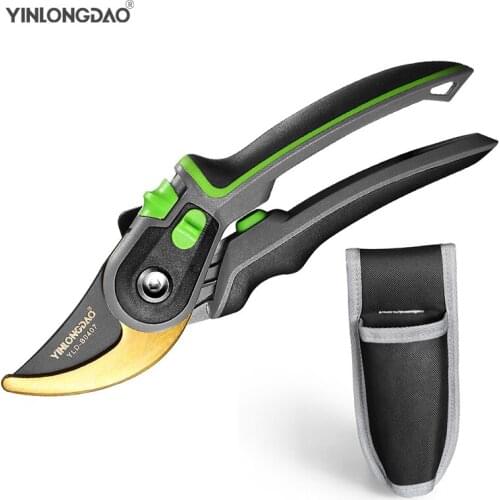 Pruning Shears and Waist bag Pruning Shears Set Cutting Gardening Branches and Flowers Multifunctional Pruning Shears