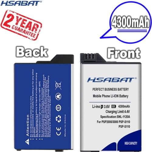 New Arrival [ HSABAT ] Battery for Sony PSP 2000 3000 PSP-S110 PSP2000 PSP3000 Console Gamepad PlayStation Portable Controller