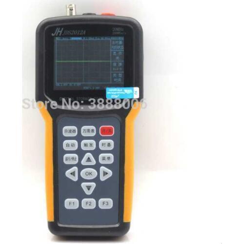 JinHan Handheld Digital Oscilloscope JDS2012A 1 Channel 20MHz Oscilloscope with 4000 Multimeter Handheld Multimeter