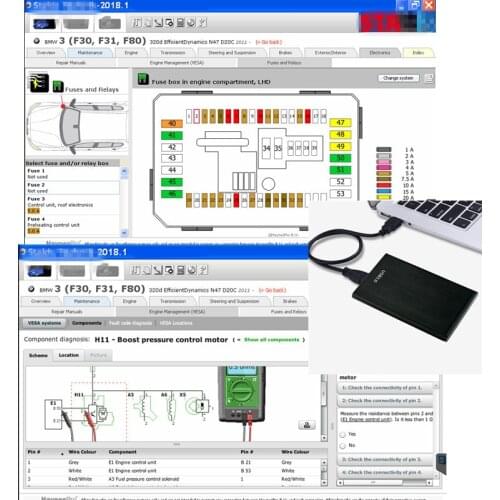 Latest Vivid Workshop DATA 2018.1 Automotive Repair Software Atris 2018.01V support more Europe car mode