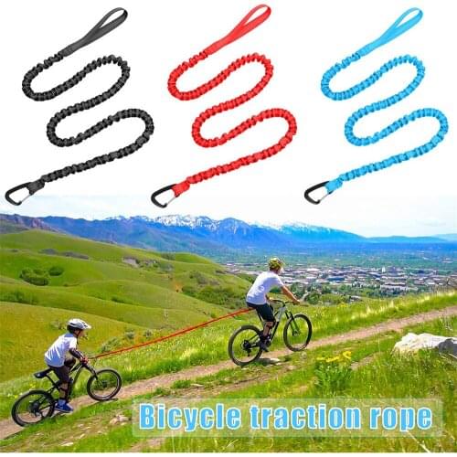 Traction Rope Outdoor Childrens Bicycle Flexible Bicycle Telescopic Reflective Rope Durable jlrr