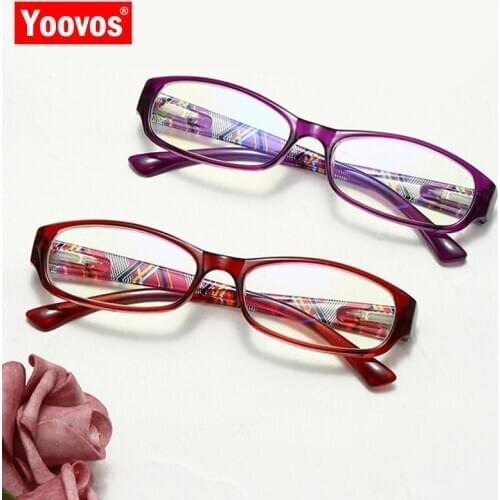 Yoovs 2021 Reading Glasses Women/Men Blue Light Vintage Glasses Women Luxury Okulary High Quality Eyeglasses Gafas De Mujer