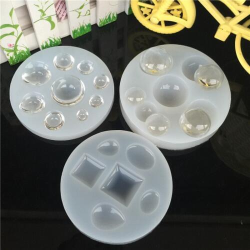 1Pcs Gem Diamond Shaped Fondant Cake Chocolate Candy Silicone Mold Baking Mould Sugarcraft Cake Decorating Tools