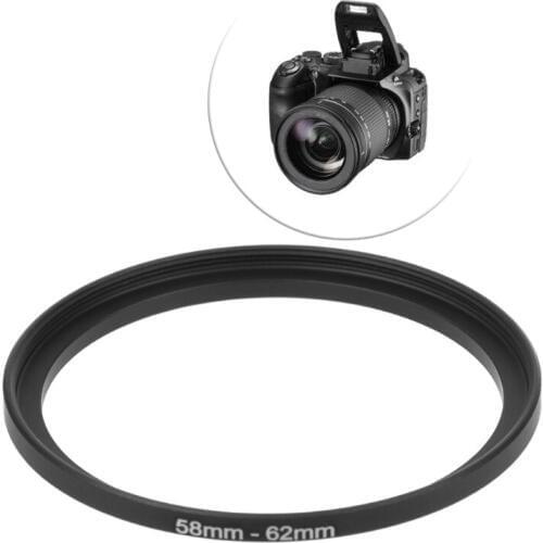 58mm To 62mm Metal Step Up Rings Lens Adapter Filter Camera Tool Accessories New