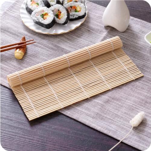 Sushi Curtain Cooking Accessories Sushi Rolling Roller Hand Maker Sushi Tools Onigiri Rice Rollers Bamboo Non-stick