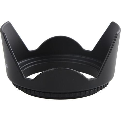 82mm Filter Lens Hood Camera Hood Screw Mount for Pentax Tamron Sigma Canon Nikon Sony Lens Universal