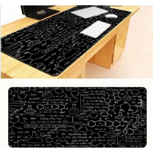 Mairuige 900 *400*2mm Drop Shipping Speed Large Black Chemistry Blackboard Overlock Mouse Pads Custom Design Gaming Mat