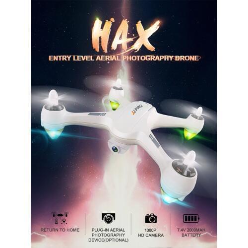 JJRC JJPRO X3 RC Drone HAX WIFI FPV Brushless With HD 1080 P Detachable camera GPS positioning RC Quadcopter RTF