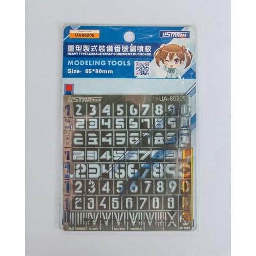U-Star UA-80205 Modeling Tools,Heavy Type Leakage Spray Equipment Our Board,Size: 85x80mm