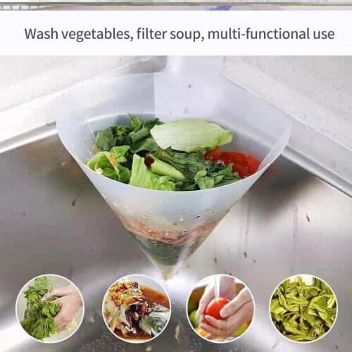 Classification kitchen self standing drain tank leftover soup garbage filter simple sink anti blocking reusable