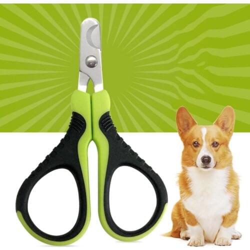 Pets Nail Clipper Cats Nail Trimmer Dogs Nail Clippers Stainless Steel Blade Semi-Circular Edge Precise Cutting Pets Supplies