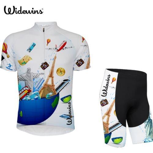 NEW 2017 Summer Womens cycling jersey short sleeve widewins cycling clothing road Racing bicycle wear widewins 5859