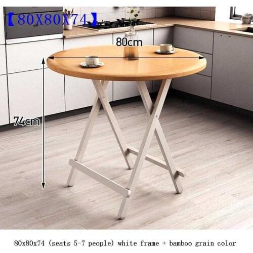 Tisch Portable Yemek Masasi Outdoor Ouro Dinning Set Bureau Folding Plegable Desk Kitchen Furniture Mesa De Jantar Dinner Table