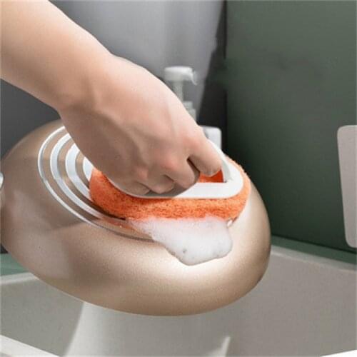Stove brush ceramic tile bathtub brush sponge cleaning brush daily necessities dishwashing pot brush kitchen cleaning brush