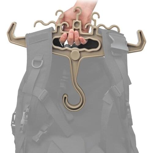 Wavy Suspension Versatile Plate Chest Rig Hanger Hunting Accessory Lightweight Vest Hanger Thick for Hiking