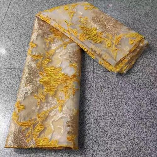 High Quality 20JRB-122004 Nigerian Lace Fabric Top Sale Fashion Embroidery French for Wedding or Party Show Dress
