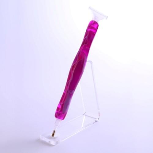 ZOOYA Diamond Painting Point Drill Pen Diamond Painting Accessories Tools Diamond Painting Resin Pen Purple