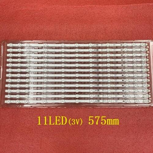20pcs/lot 11LED LED Backlight strip for 32L3863DG TX-32E302B LG INNOTEK 32 NDV 17DLB32NER1 SVV315A38 SVV315A39 VES315WNDB-01