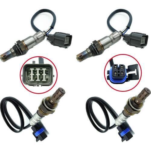 4pcs Upstream+Downstream Oxygen Sensor 234-5110 234-4818 12597449 12590035 12616203 For Cadillac 2004-2006 SRX/2005-2007 CTS STS