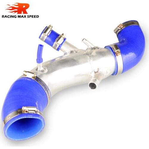 Free shipping Aluminum Cold Air Intakes Pipe Silicone hoses Kit for Audi TT 1.8T mit 225 PS